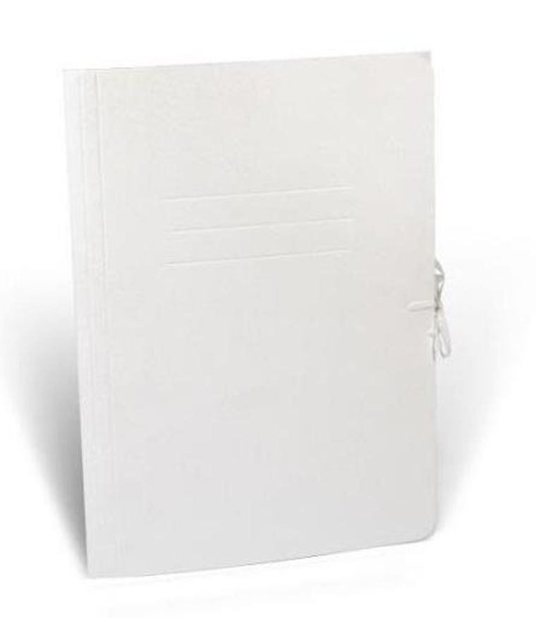 Teczka biurowa A4, wiązana, biała, 1 szt.