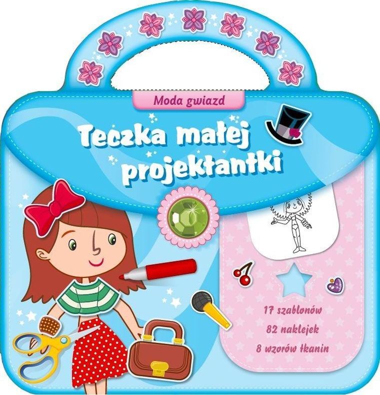 Teczka małej projektantki. Moda gwiazd