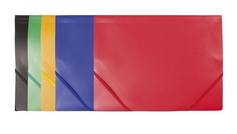 Teczka plastikowa z gumką, zielona, 1 szt.