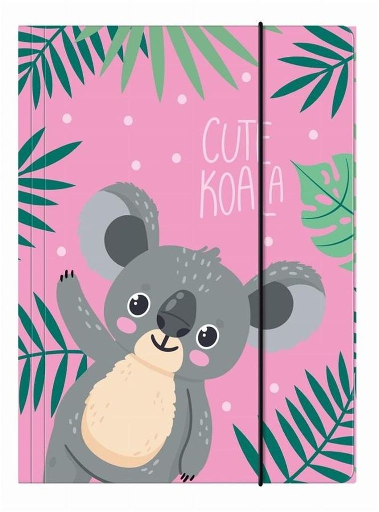Teczka z gumką, A4, Koala, 1 szt.