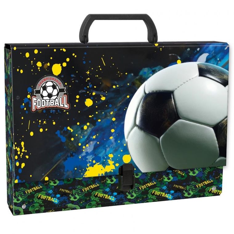Teczka z rączką, A4, 5 cm, Piłka, 1 szt.