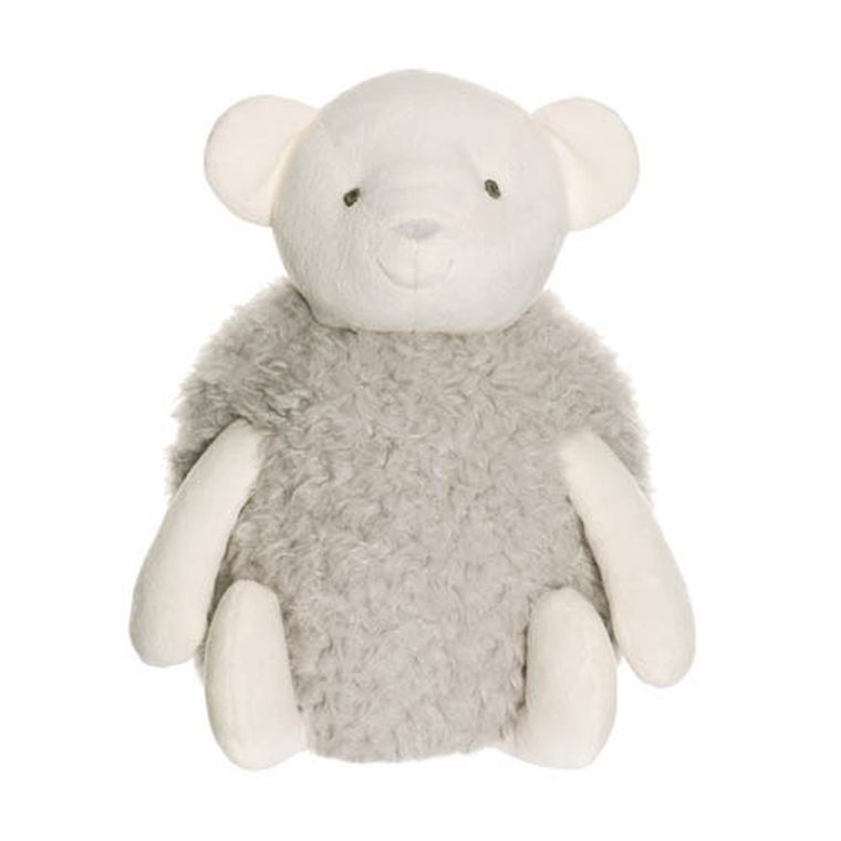 Teddykompaniet, Fluffies, miś, maskotka, szary, 23 cm