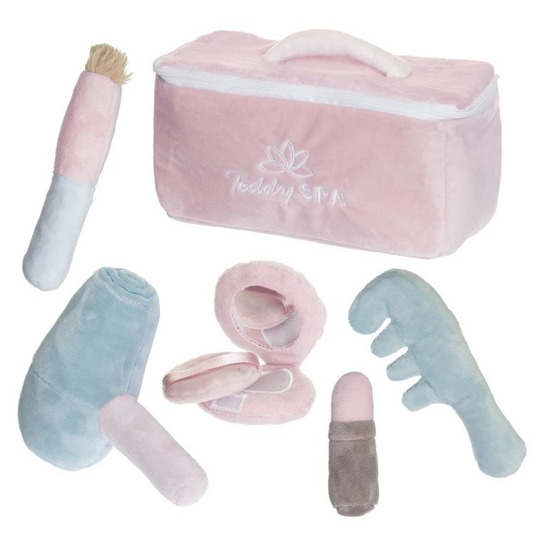 Teddykompaniet, pluszowy zestaw SPA, różowy