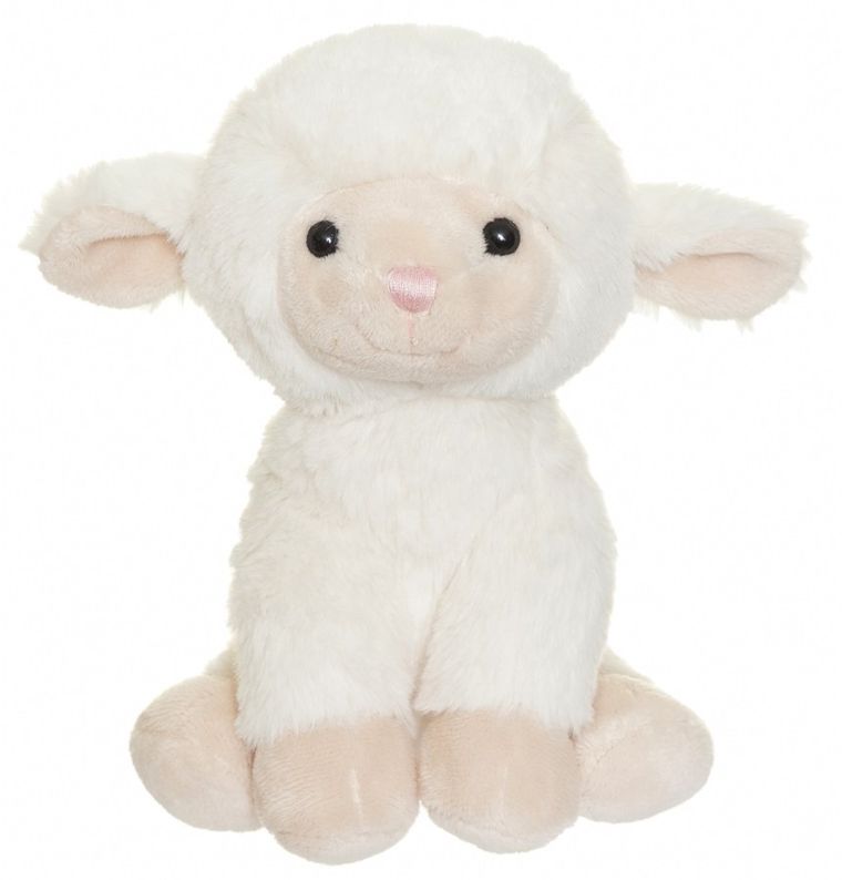 Teddykompaniet, Teddy Farm, owieczka, maskotka, biała, 18 cm