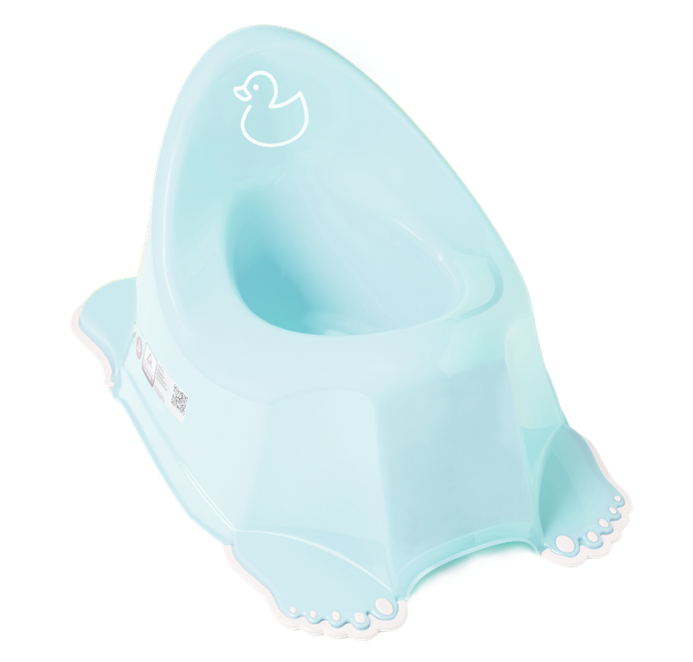 Tega Baby, Kaczka, nocnik antypoślizgowy, jasnoniebieski
