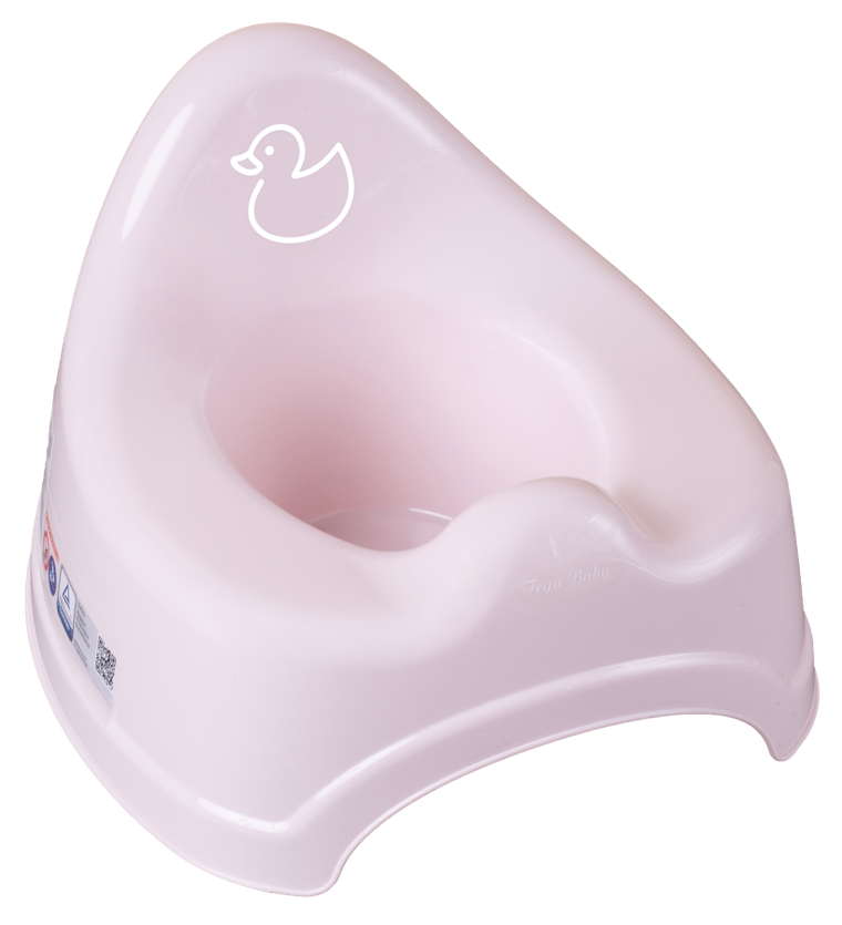 Tega Baby, Kaczka, nocnik z pozytywką, jasnoróżowy