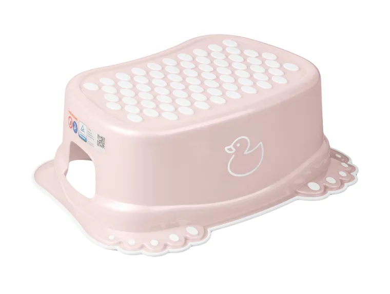Tega Baby, Kaczka, podnóżek antypoślizgowy, jasnoróżowy