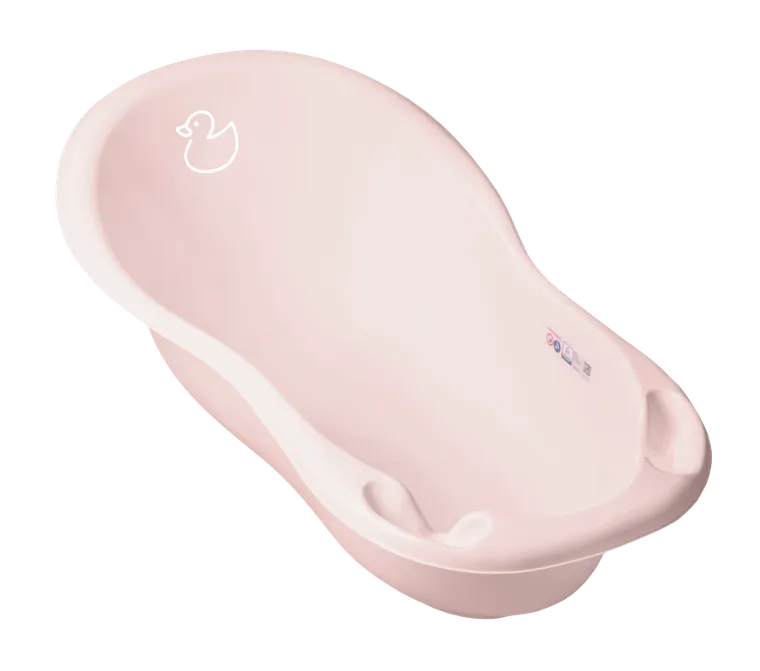 Tega Baby, Kaczka, wanna dziecięca, 86 cm, jasnoróżowa