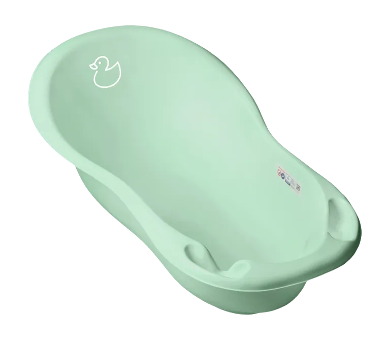 Tega Baby, Kaczka, wanna dziecięca, 86 cm, jasnozielona