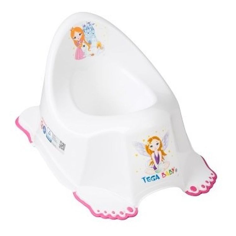 Tega Baby, Księżniczka, nocnik antypoślizgowy, biały