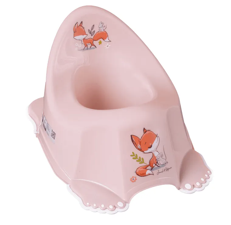 Tega Baby, Leśna opowieść, nocnik antypoślizgowy z pozytywką, jasnoróżowy