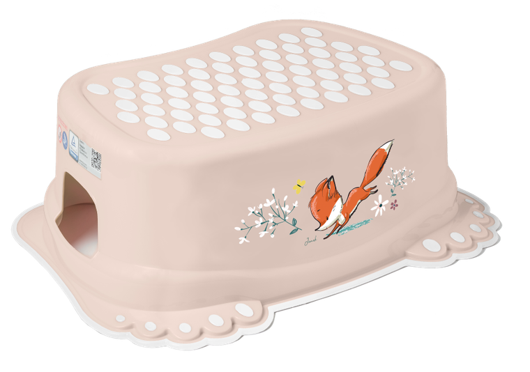 Tega Baby, Leśna opowieść, podnóżek antypoślizgowy, jasnobeżowy