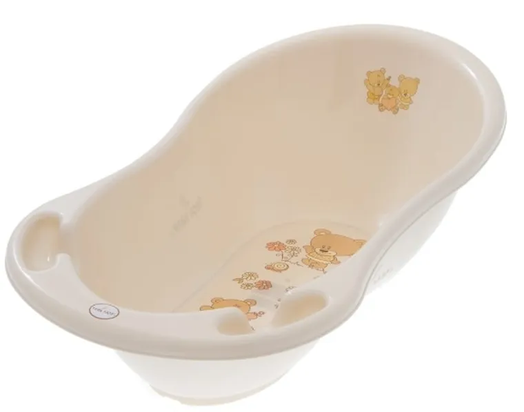Tega Baby, Miś, wanna dziecięca, 86 cm, beżowy