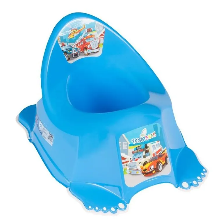 Tega Baby, nocnik antypoślizgowy, niebieski