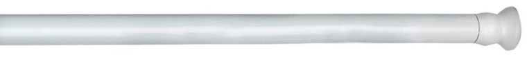 Teleskopowy drążek do zasłony prysznicowej, ø 2 cm, 110-185 cm