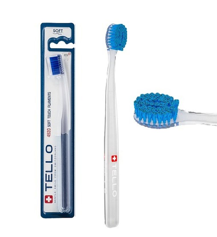 Tello, 4920 Soft, szwajcarska szczoteczka do zębów