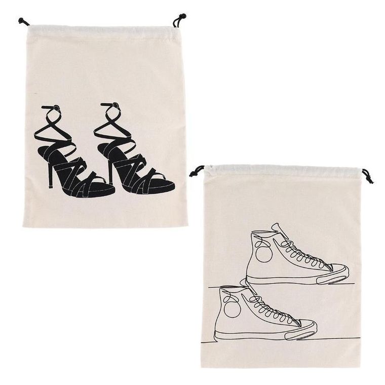 Tendance, organizer podróżny na obuwie, 42-32 cm, ze ściągaczem