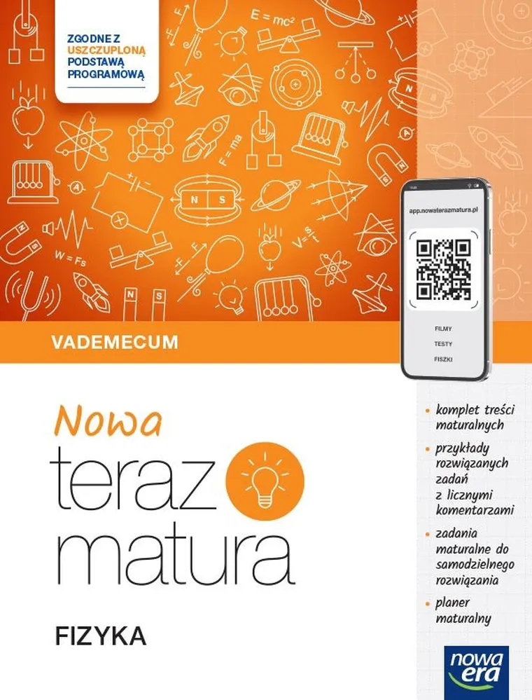 Teraz matura 2024/2025. Fizyka vademecum. Poziom rozszerzony