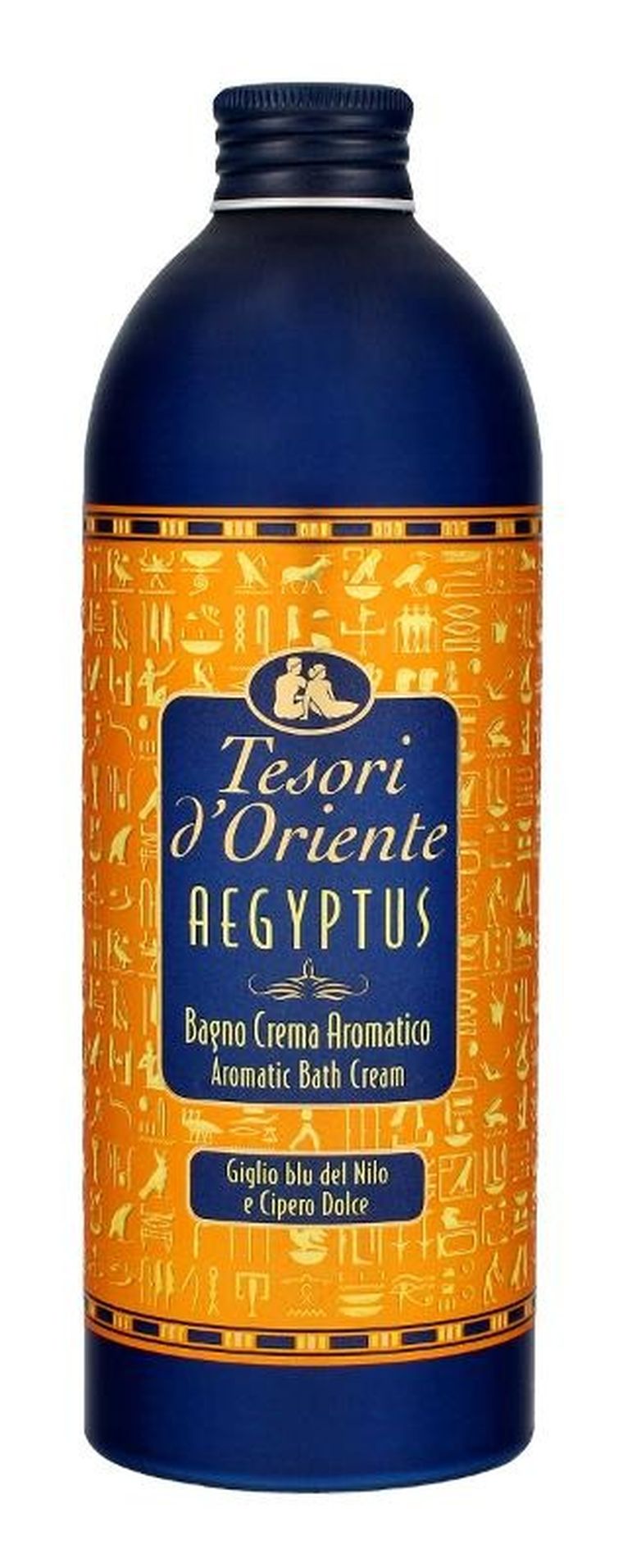 Tesori d'Oriente, Aegyptus, kremowy płyn do kąpieli, cipero dolce, 500 ml