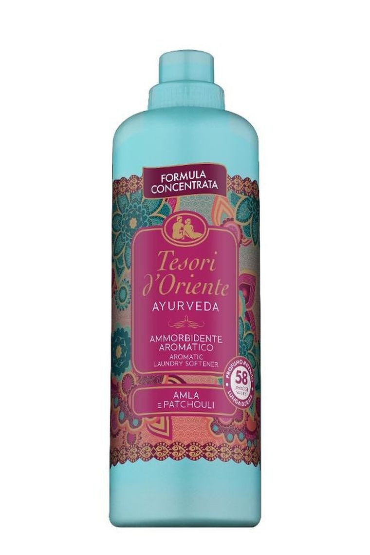 Tesori d'Oriente, koncentrat do płukania tkanin, ayurveda, 58 prań, 1160 ml