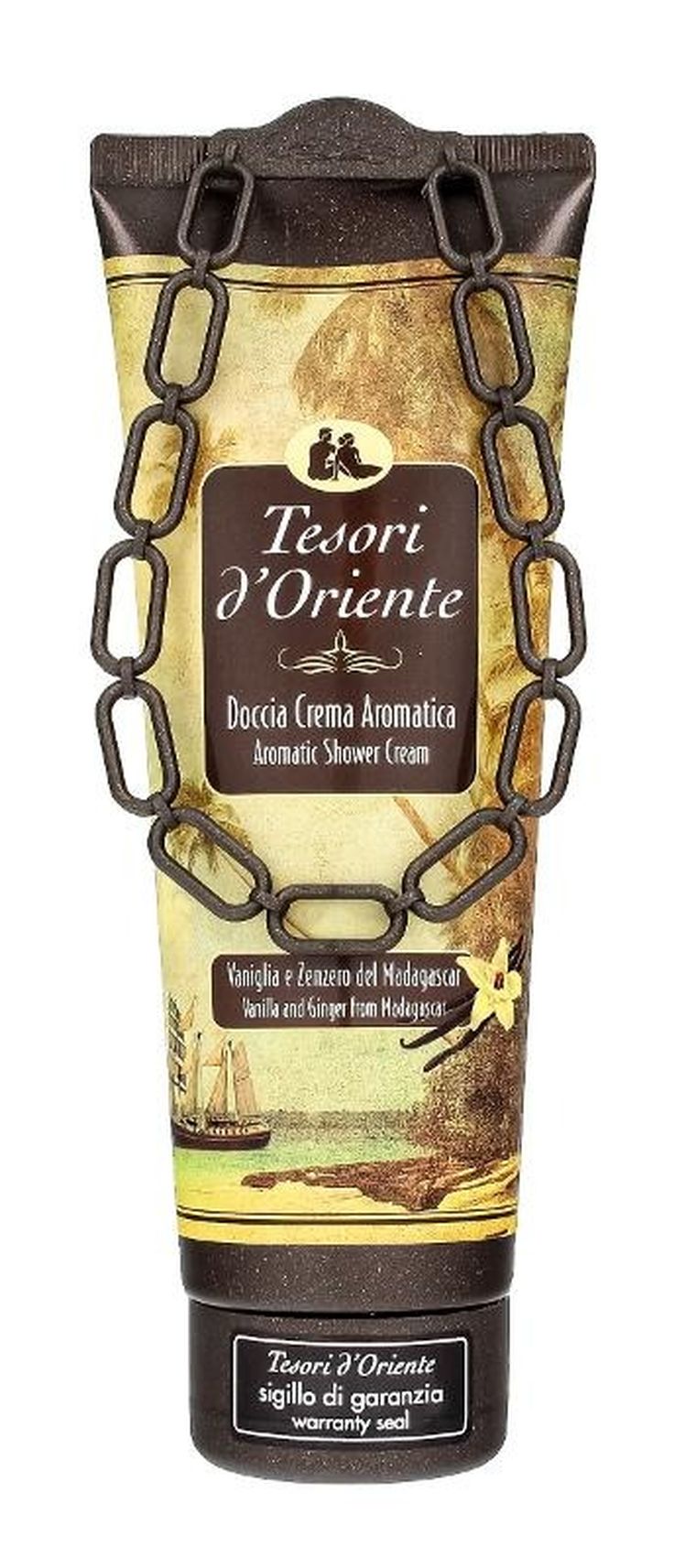 Tesori d'Oriente, żel pod prysznic, wanilia i imbir, 250 ml