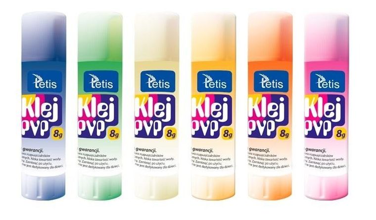 Tetis, klej w sztyfcie, 30 szt.