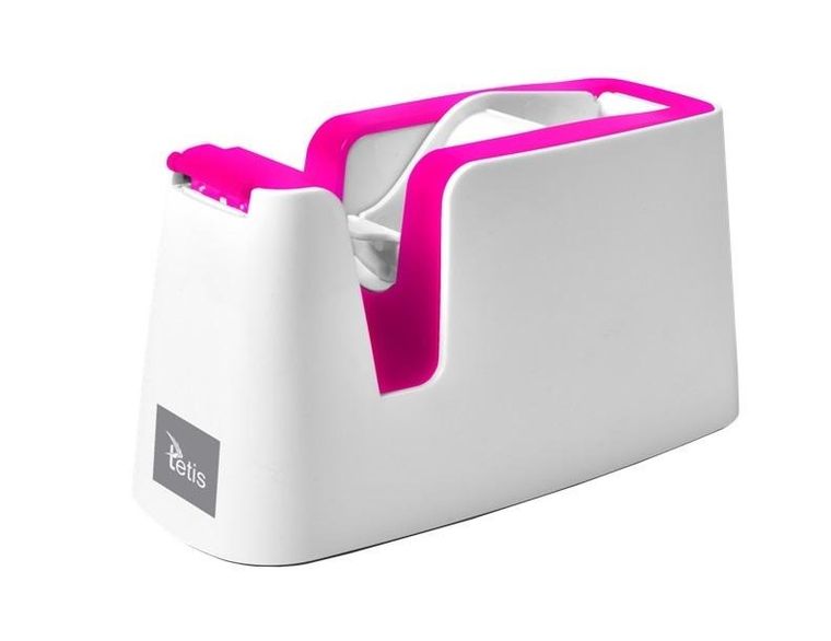 Tetis, podajnik do taśmy, różowy