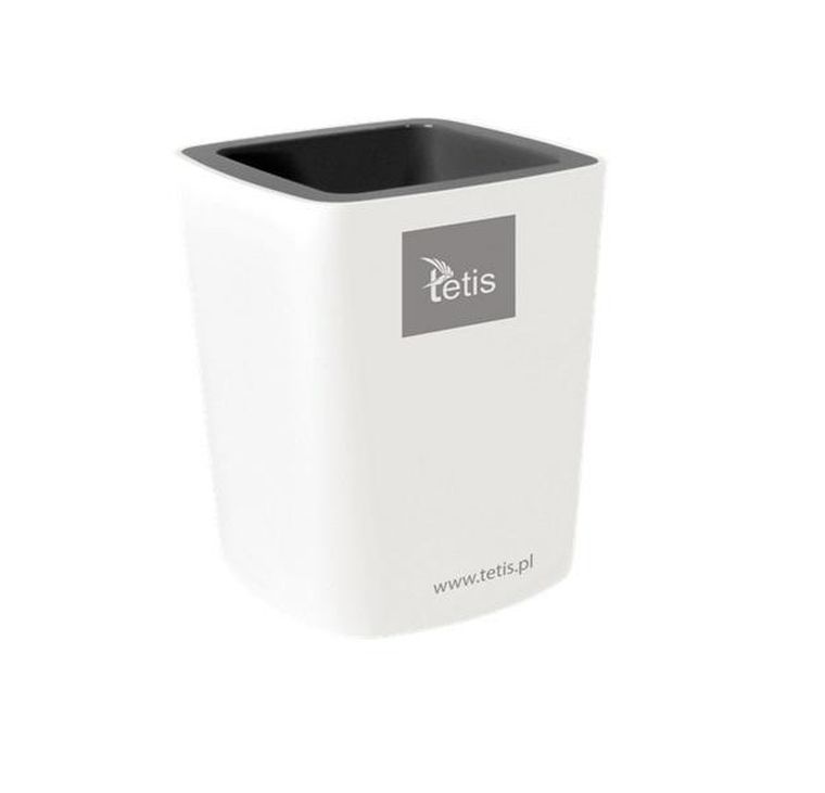 Tetis, pojemnik na długopisy, szary