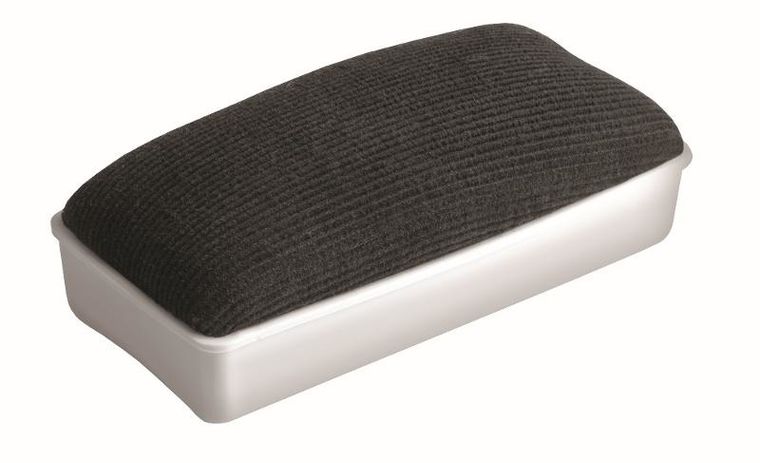 Tetis, ścierak do tablic suchościeralny, szary