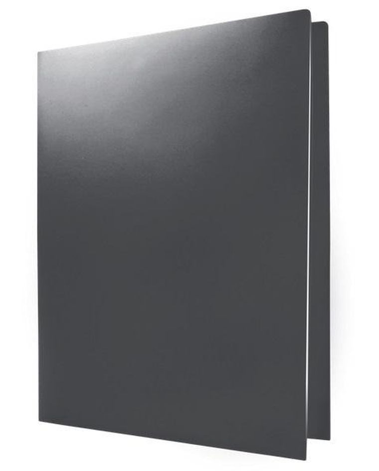 Tetis, skoroszyt PP, A4, czarny