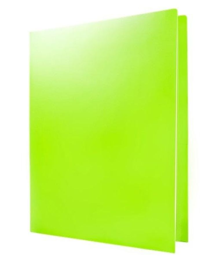 Tetis, skoroszyt PP, A4, zielony, 1 szt.