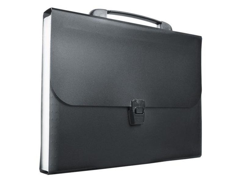 Tetis, teczka harmonijkowa z rączką, A4, 13 przegród, czar, 1 szt.