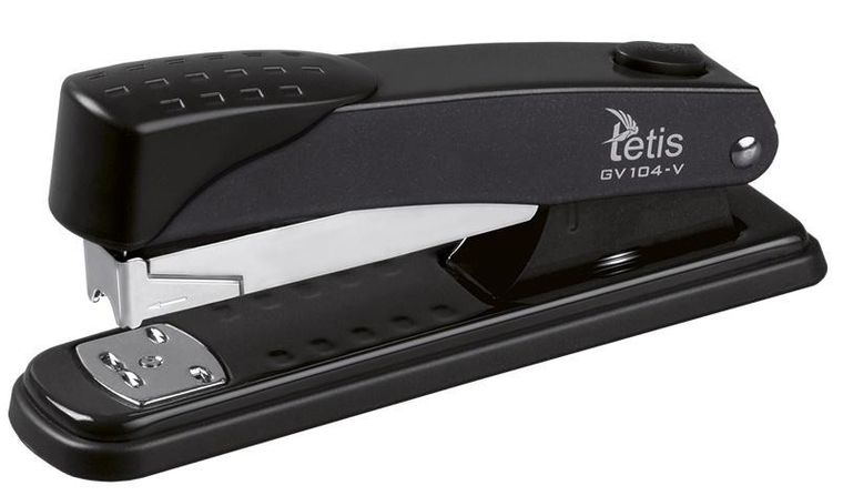 Tetis, zszywacz czarny, 25 kartek