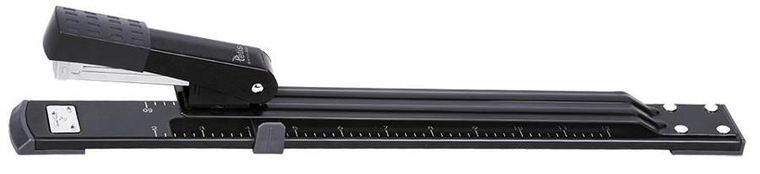 Tetis, zszywacz długoramienny, czarny, 60 kartek