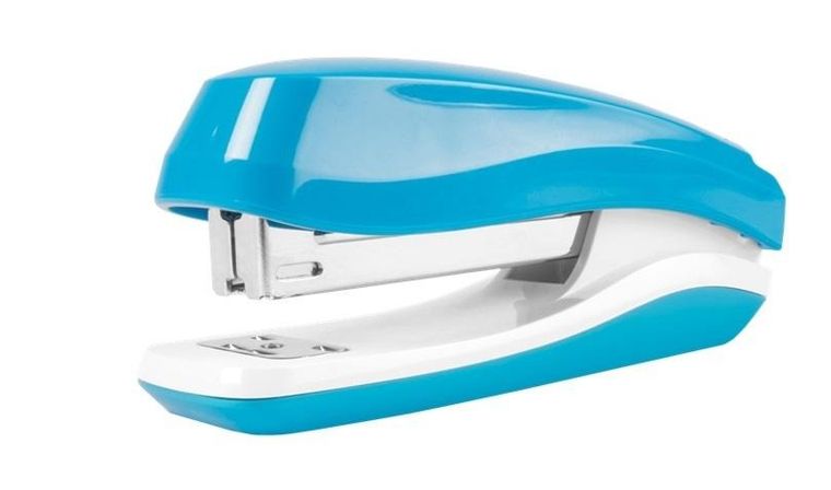 Tetis, zszywacz, niebieski, 25 kartek