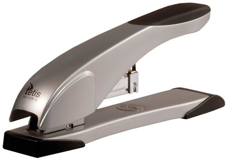 Tetis, zszywacz, srebrny, 60 kartek