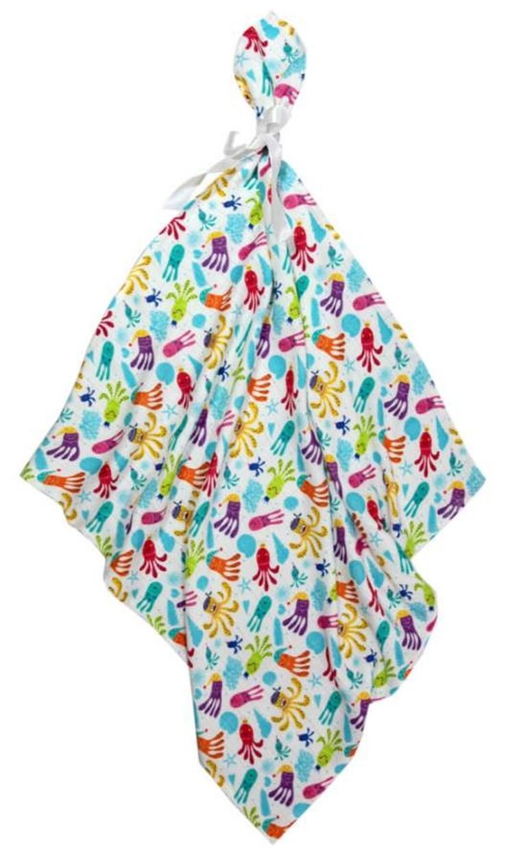 Texpol, Ośmiornice, pieluszka bambusowa, 30-30 cm, 170g