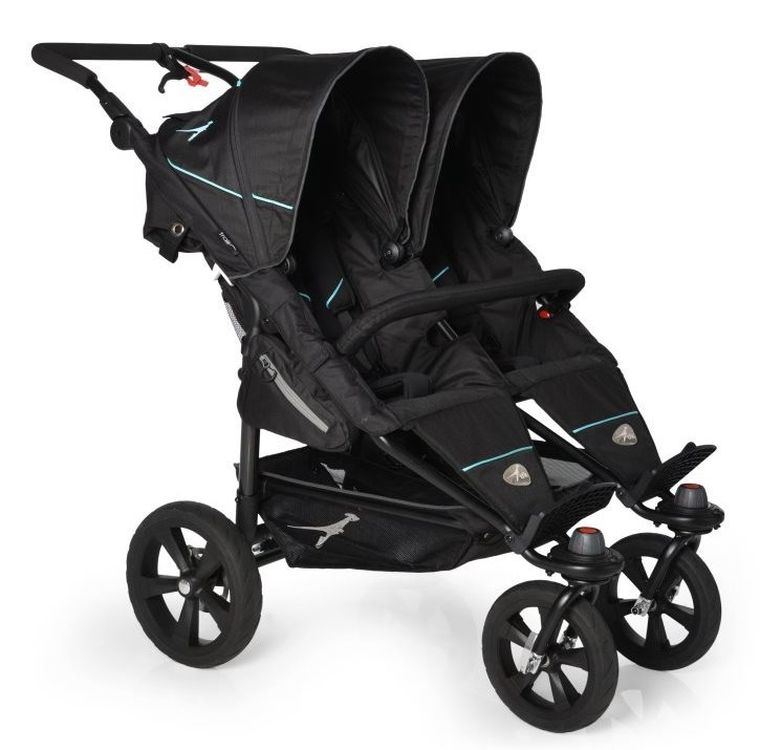 TFK, Twin Trail, wózek spacerowy, czarny