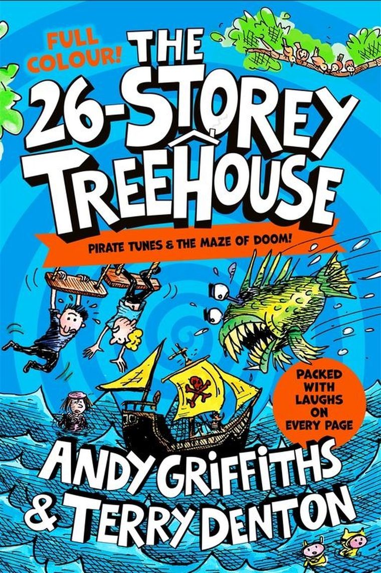 The 26-Storey Treehouse: Colour Edition (wersja angielska)