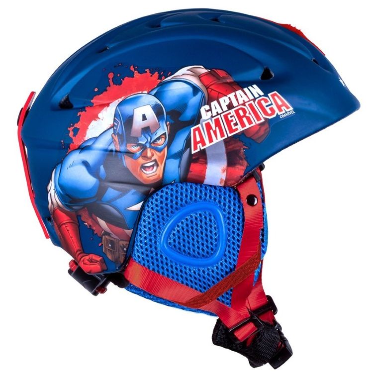 The Avengers, Kapitan Ameryka, kask narciarski, rozmiar 55-58 cm
