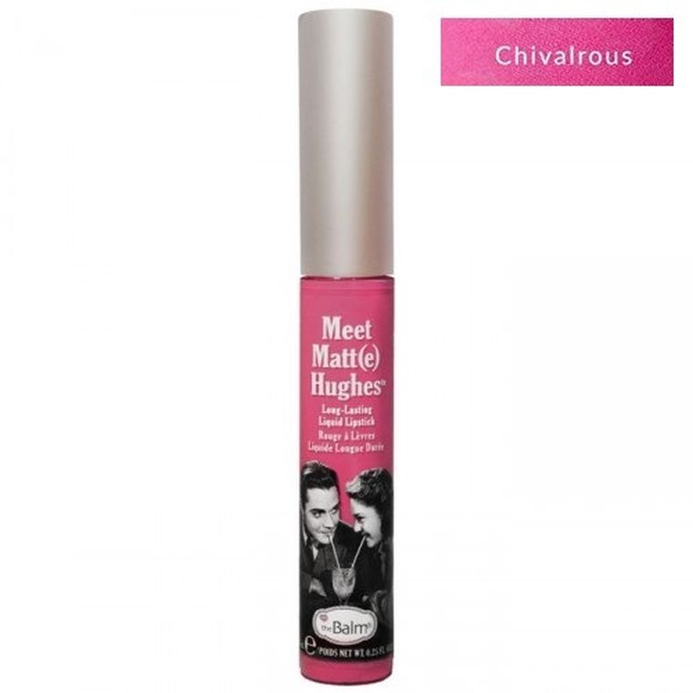 The Balm, długotrwała pomadka w płynie, Meet Matte Hughes, Chivalrqus, 7,4 ml