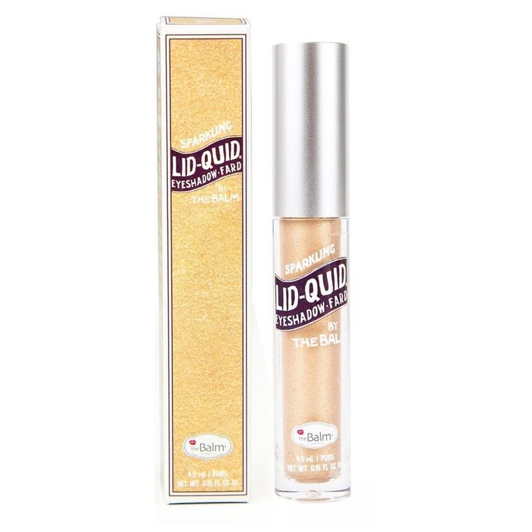 The Balm, Sparkling Lid-Quid, cień do powiek w płynie, Champagne, 4,5 ml