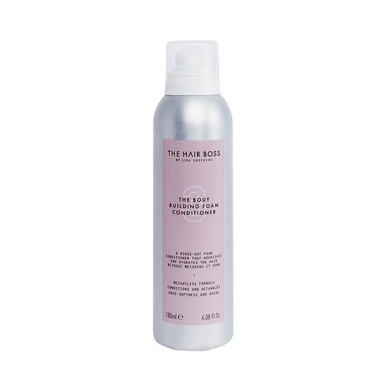The Hair Boss, The Body Building Foam Conditioner, odżywka w piance budująca objętość włosów, 180 ml