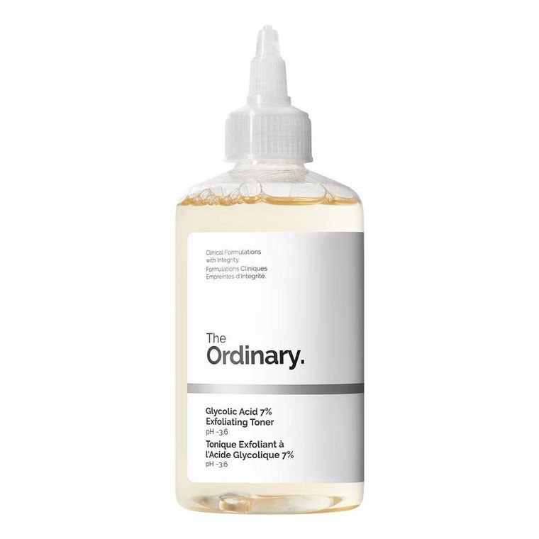 The Ordinary, Glycolic Acid 7% Exfoliating Toner, tonik złuszczający z kwasem glikolowym, 240 ml
