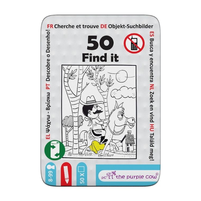 The Purple Cow, 50 Znajdź to! podróżne łamigłówki