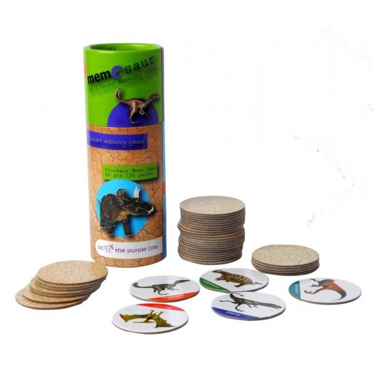 The Purple Cow, Dinozaury, gra memory