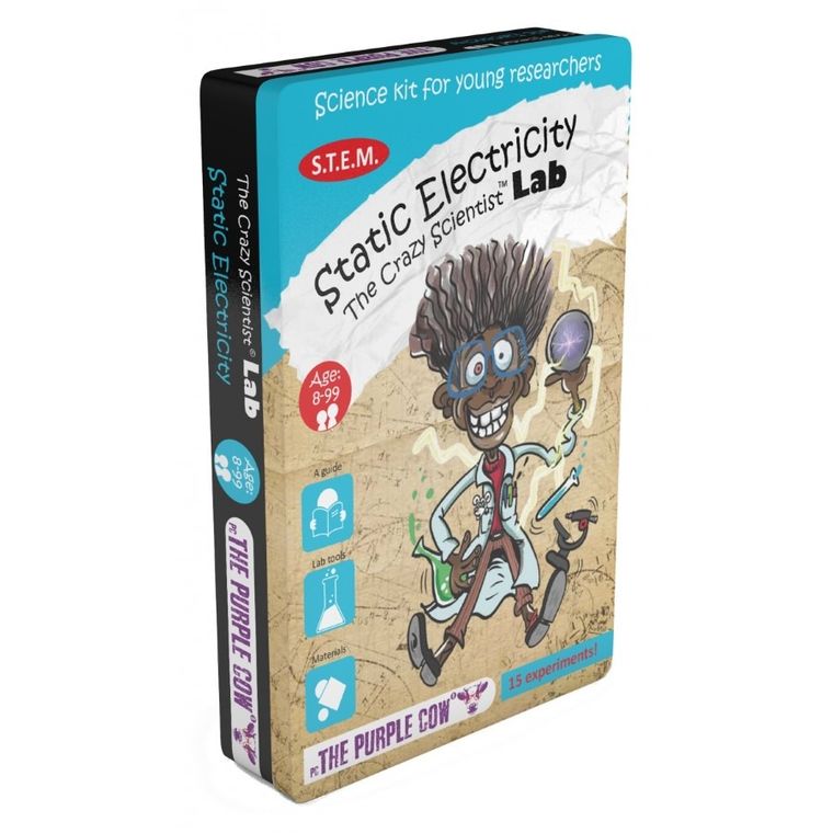 The Purple Cow, Elektryczność statyczna, zestaw do robienia eksperymentów