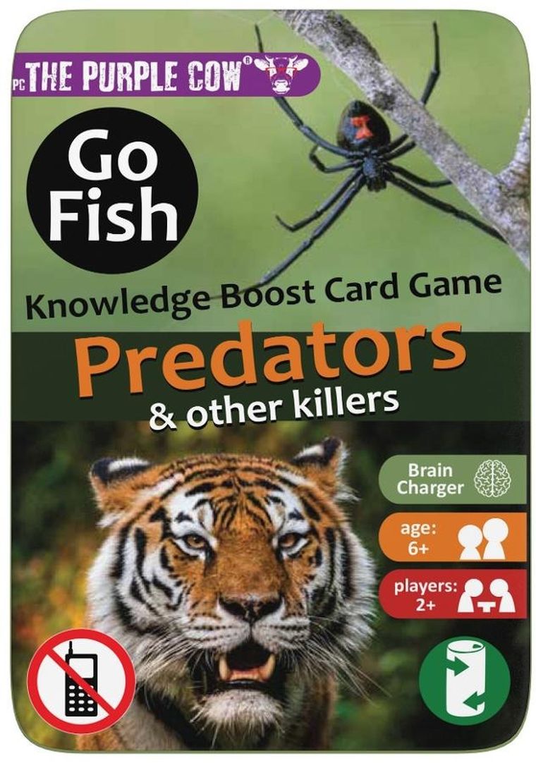 The Purple Cow, Go Fish, Drapieżniki, podróżna gra karciana