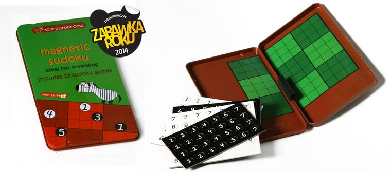 The purple cow, Gra magnetyczna, Sudoku