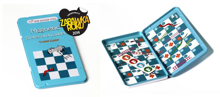 The purple cow, Gra magnetyczna, Węże i drabiny